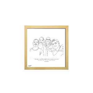 איורים דיגיטליים-  25 x 25 cm