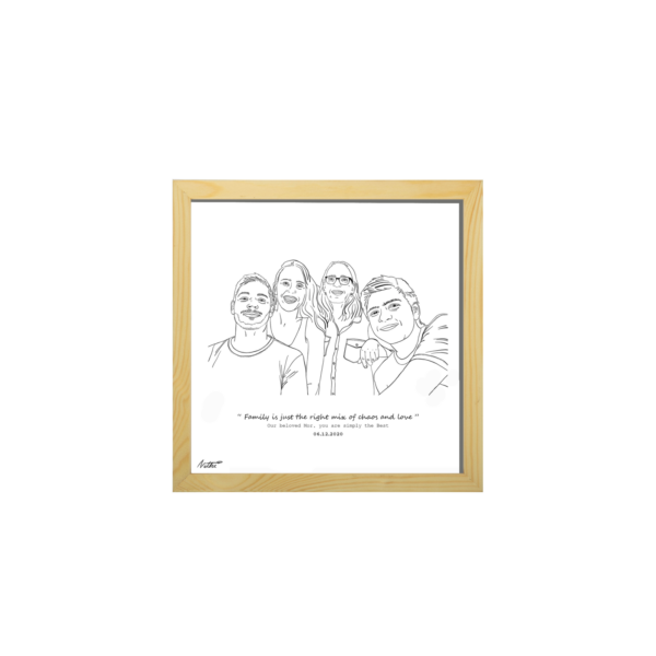 איורים דיגיטליים-  25 x 25 cm